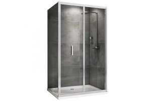 Душевой уголок Abber Sonnenstrand 90х100 хром (AG07090-S100)