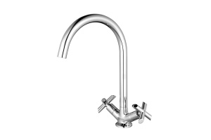 Смеситель для кухонной мойки Lemark Praktica хром (LM7504C)