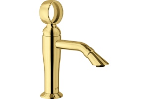 Смеситель Webert Opera OA830102010 золото, для раковины