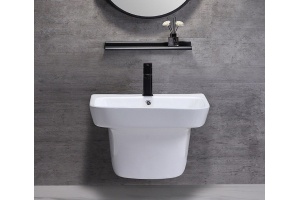 Раковина подвесная CeramaLux NB 50.5 см белый (NB164) - 2