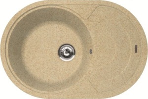 Мойка кухонная Florentina Родос 760 бежевый