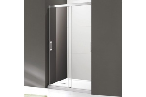 Душевая дверь в нишу Cezares Tandem Soft BF-2-120-C-Cr-IV стекло прозрачное