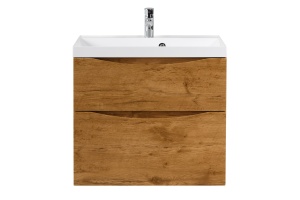 Тумба с раковиной BelBagno Marino 60 светлое дерево