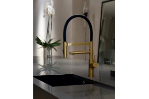 Смеситель Zorg Inox для кухонной мойки, бронза SZR-1010 BRONZE - 2