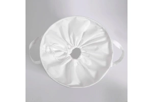 Корзина для белья Wasserkraft Lossa  рисунок белый - розовый - 3