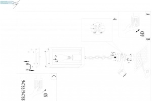 Уличный подвесной светильник Eglo Alamonte 1 94788 - 3