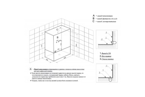 Душевой бокс Frank 150х85 с гидромассажем и баней - 3