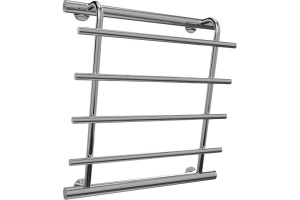 Водяной полотенцесушитель Terminus Каскад П4 500x500 Хром боковое подключение