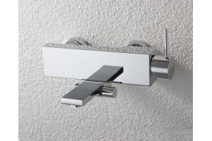 F66061C-01A-ENG Смеситель для ванны и душа Bravat Arc, хром (267941) - 3