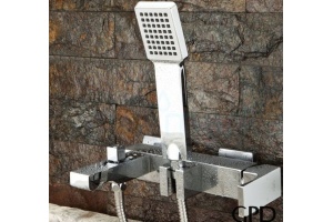 Смеситель для ванны с душем GPD Fuego хром - 2