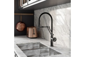 Смеситель для кухни с гибким изливом - 3