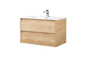 Тумба с раковиной BelBagno Kraft 90 светлое дерево - 2