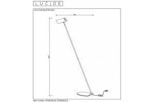Торшер Lucide Hester 19700/01/30 - 3