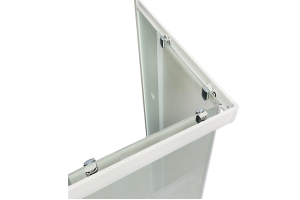 Душевой уголок Royal Bath HPD 85x80 профиль белый стекло матовое - 3