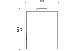 Поддон для душа RGW STL MW 120x90 белый - 3
