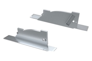 Заглушка Arlight ALM-ARC-Single серая правая с отверстием 026794