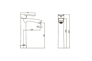 Смеситель Kaiser Aurora 67033 для раковины - 2