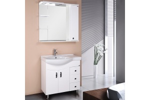 Комплект мебели Onika Эльбрус 82 R белый 