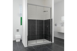 Душевая дверь Rgw Classic CL-11 120x185 профиль хром стекло прозрачное - 2