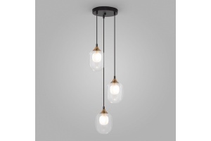 Подвесной светильник Eurosvet Spritz 70216/3 латунь