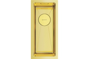 Дополнительная мойка Omoikiri Taki 20-U/IF-LG светлое золото