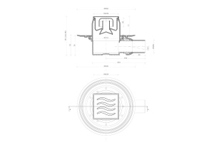 Душевой трап Pestan Confluo Standard Dry 1 Mask - 2