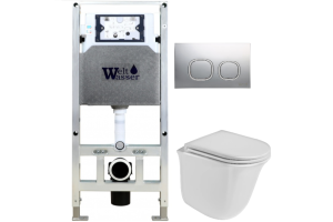 Комплект Weltwasser AMBERG 506 ST + TELBACH 004 GL-WT + AMBERG RD-MT CR (10000006941)