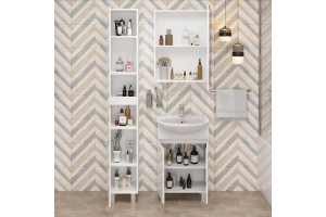 Тумба под раковину Onika Милтон 59 белая - 3