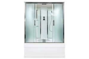 Душевая кабина Deto ЕМ 160х85 хром (EM4516)