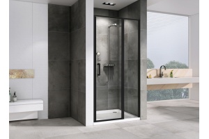 Душевая дверь Abber Sonnenstrand 110 профиль черный (AG04110BS) - 2