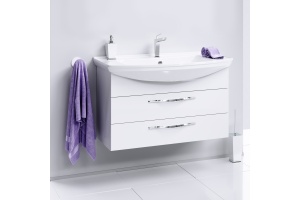 Мебель для ванной Aqwella Allegro 105 с 2 ящиками - 2