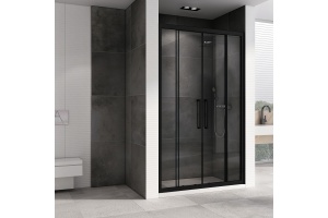 Душевая дверь Abber Schwarzer Diamant 150 профиль черный (AG33150BH) - 2