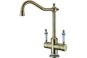 Смеситель Zorg Sanitary ZR 344 YF BR для кухонной мойки