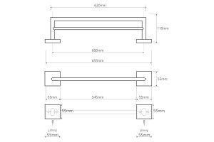 Полотенцедержатель Bemeta Beta (132204052) - 2