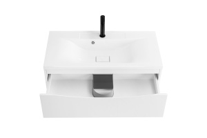 Тумба под раковину BelBagno Marino 110 белый матовый - 3