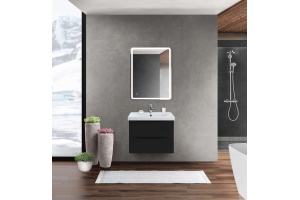 Комплект мебели Belbagno Marino-Cer 70 черный