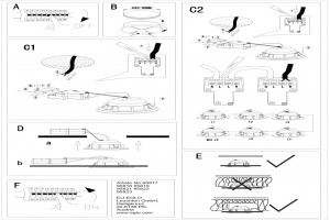Набор встраиваемых светильников Eglo ПРОМО Pineda 95822 - 2
