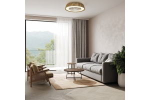 Светильник с вентилятором Mantra (люстры-вентиляторы) Polinesia 8229 - 2