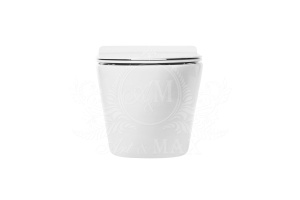 OVALE AM011CHR Чаша унитаза подвесного, безободкового ART&MAX - 2