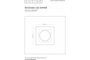 Диммер Lucide 50000/00/31 - 3