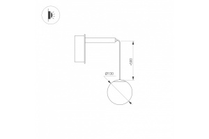 Бра Arlight SP-Beads-Wall-Hang-R130-6W Day4000 037065 - 2