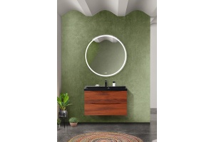 Комплект мебели Belbagno Marino 80 темное дерево - 2