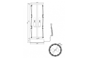 Настольная лампа Maytoni Puntes MOD043TL-02G - 2