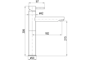 Смеситель для раковины Rav Slezak Seina черный матовый - 2