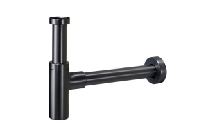 Сифон для раковины Black&White Universell черный матовый