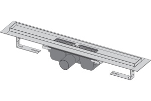 Душевой лоток AlcaPlast APZ1SMART-LINE-550 с опорами и решеткой - 3