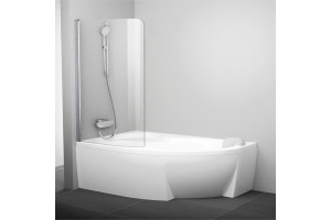 Шторки для ванной Ravak Chrome 100 см (7QLS0C00Y1)