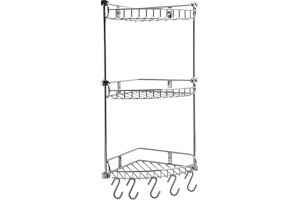 Полка Wasserkraft K-1233 3-ярусная, с крючками