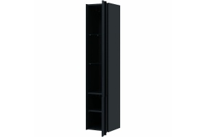 Шкаф пенал Allen Brau Reality 30 R подвесной черный матовый - 3