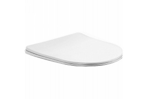 Сиденье для унитаза Aquatek Европа с сиденьем микролифт, белый (AQ0004-00)